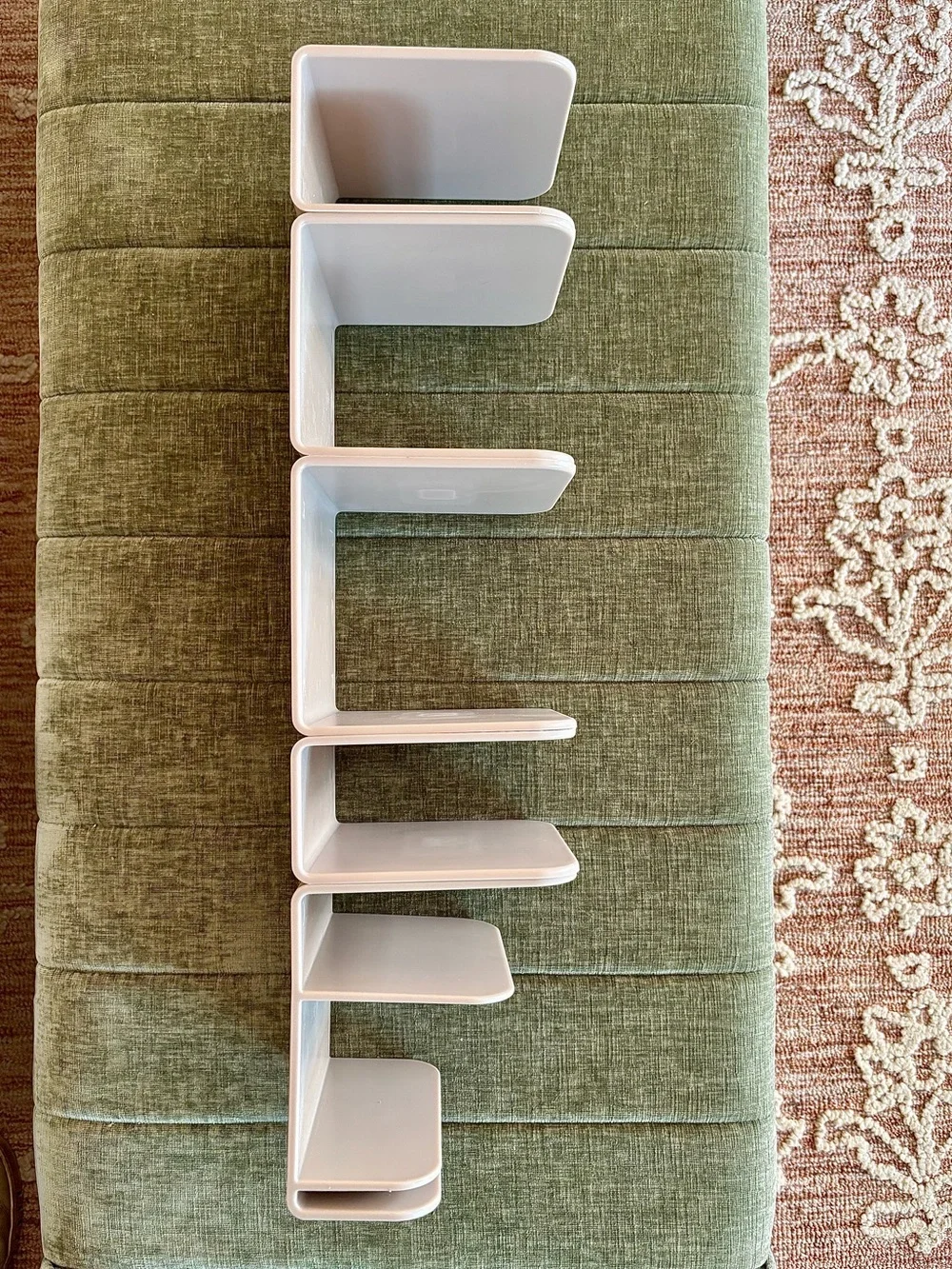 Caraway Cookware Pot Pan Racks Divider Magnetic Organizers Set Of 5 Tan